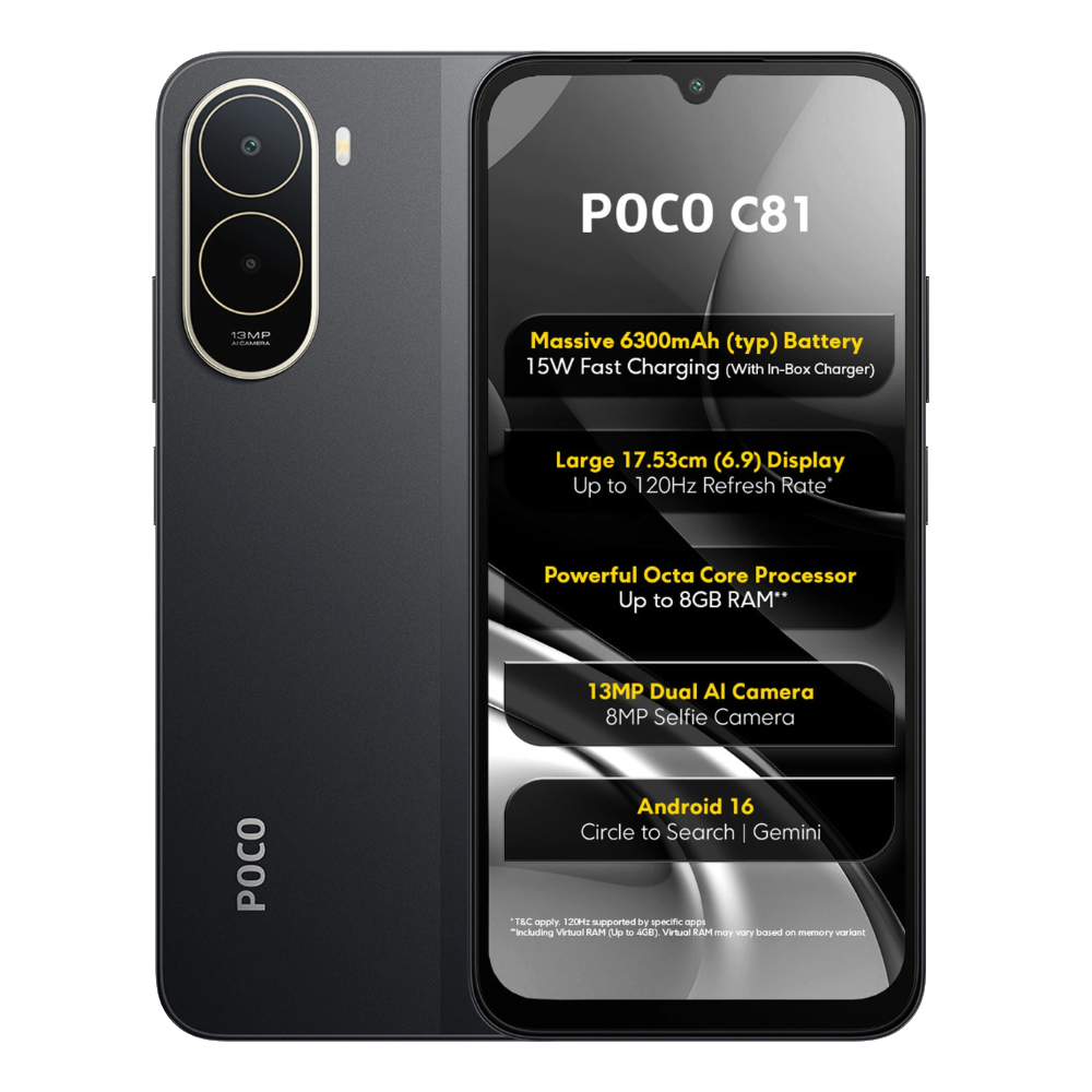 POCO C81 novo